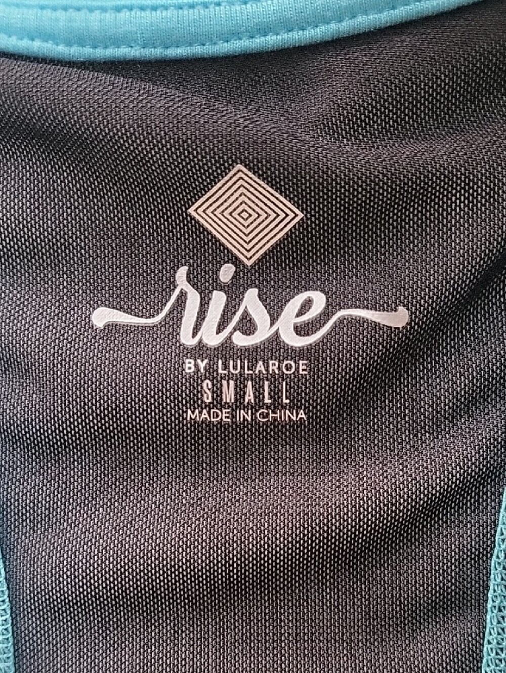LuLaRoe Aqua #Goals Sleeveless Tank Top Women’s Size Small Workout Activewear - Picture 7 of 13